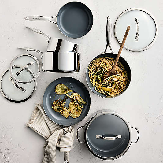 GreenPan ™ Valencia Pro Stainless Steel 11-Piece Cookware Set