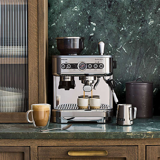 Philips BaristaBrew Dual Bean Hopper Espresso Machine in Stainless Steel