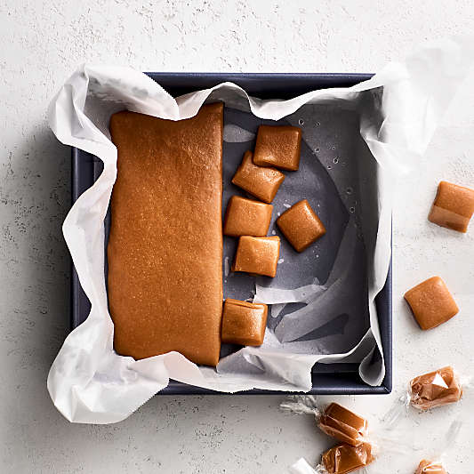 Crate & Barrel Slate Blue 9" Square Cake Pan