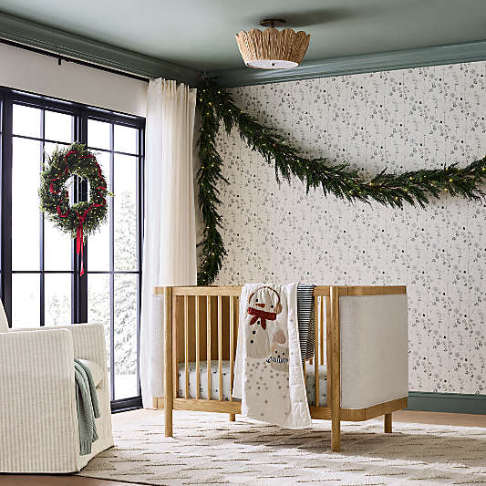 Hi/Low Triangle Pampas Ivory Flatweave Kids Performance Area Rug