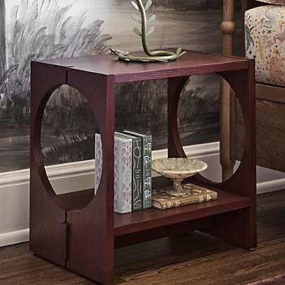 Treasured Chestnut Red Kids Side Table by Jeremiah Brent