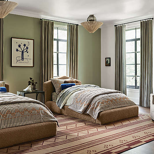 Tucker Brown Sherpa Kids Bed by Jeremiah Brent