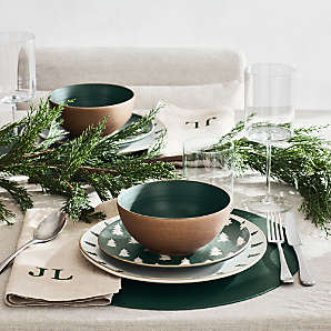 Christmas dinner plate sets top