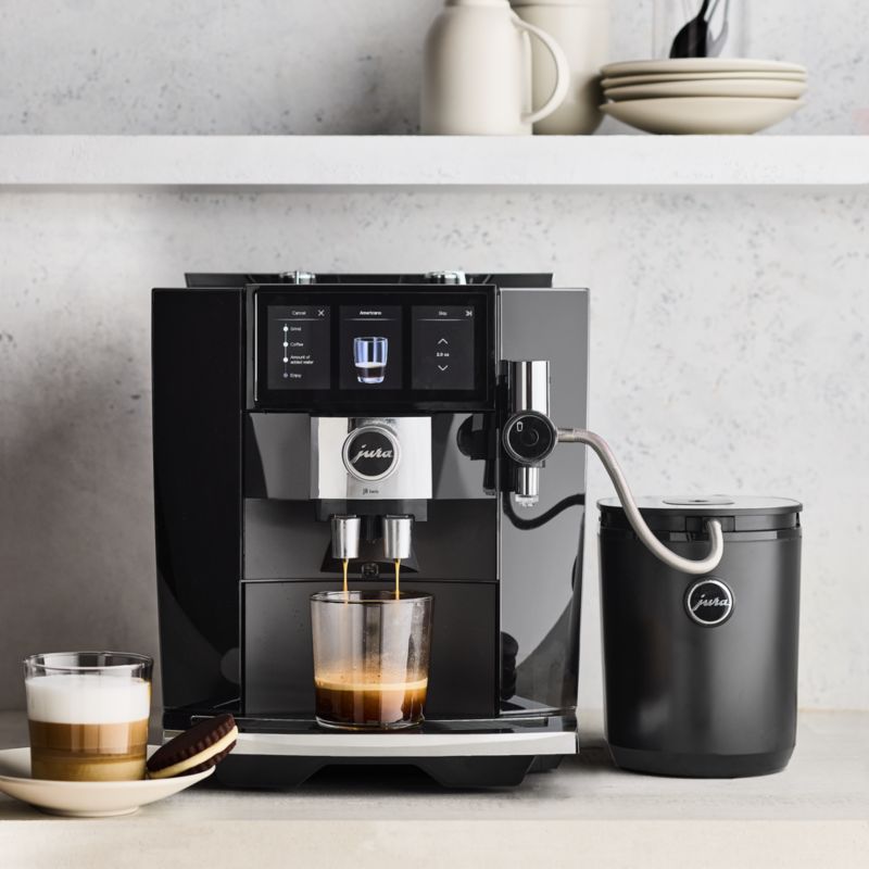 JURA ® J8 twin Automatic Espresso Machine in Diamond Black - image 1 of 11