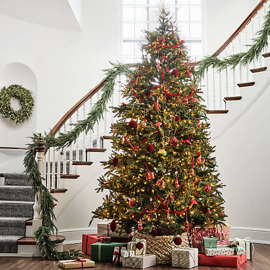 Red Velvet Christmas Garland 6'