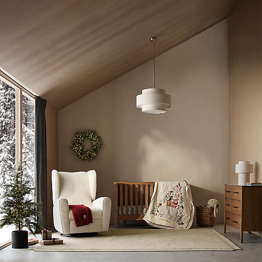 Ever Simple Flax Brown Wood 6-Drawer Kids Dresser