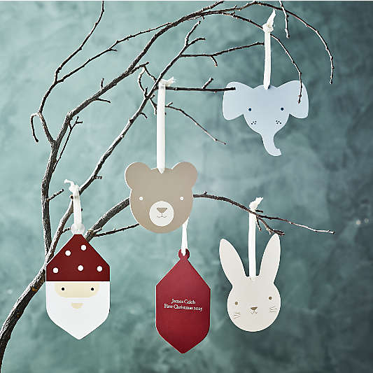 Baby's First Bunny Christmas Ornament