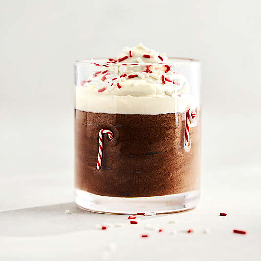 Holiday Candy Canes Icon 15-oz. Double Old-Fashioned Glass