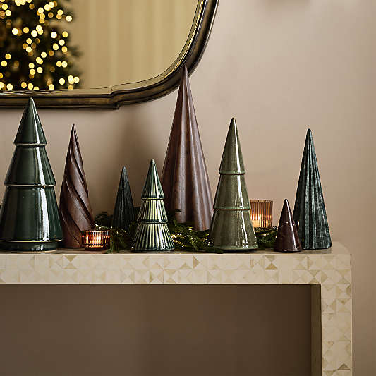 Intarsia Rectangular Off-White Mosaic Resin Console Table (50"-72")