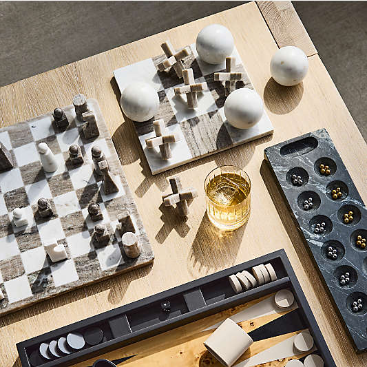 Burlwood Backgammon Game