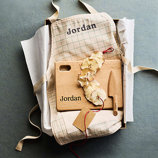 Kids Montessori Cutting Board & Knife Set