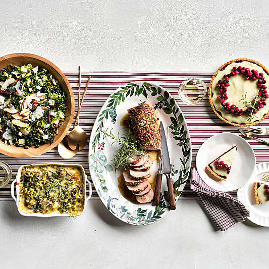 Aspen Striped Organic Cotton Table Runners