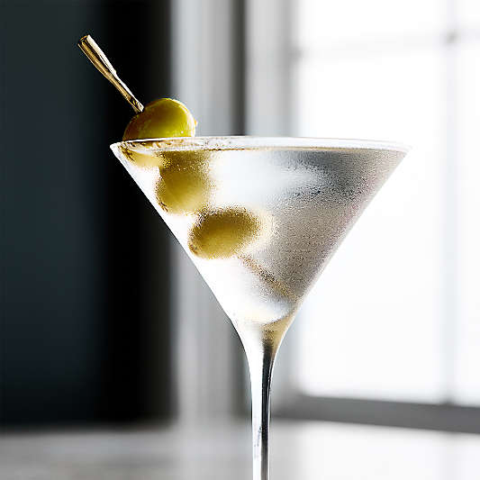 Brass Twisted Martini Picks, Set of 6