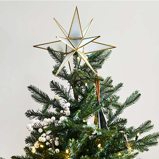 White Berry Christmas Tree Pick