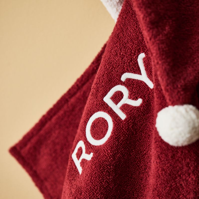 Santa 100% Organic Cotton Hooded Baby Towel - image 4 of 10