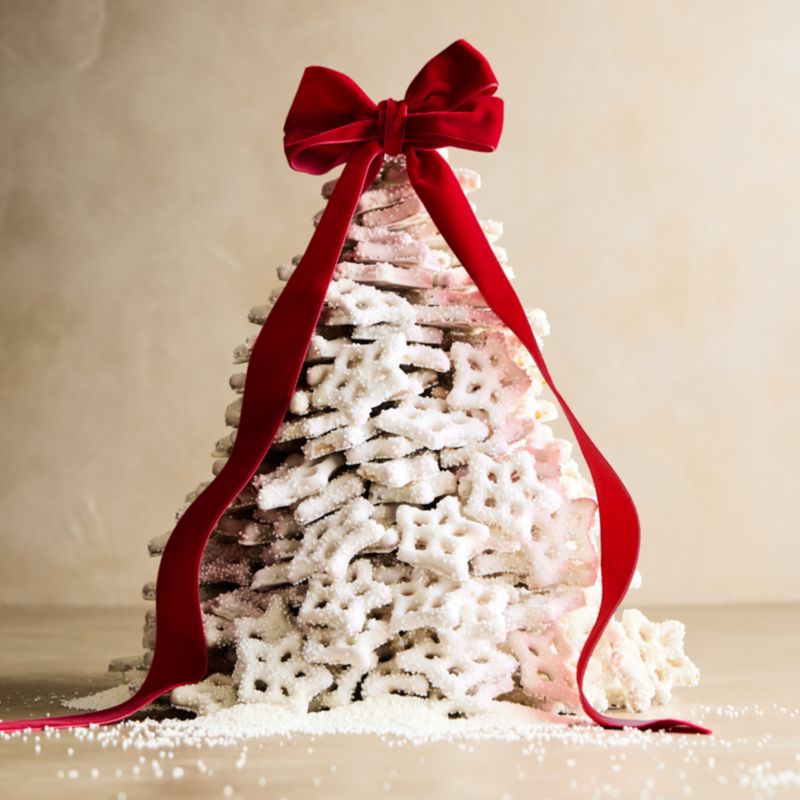 White Snowflake Pretzels in Gift Tin - image 2 of 10