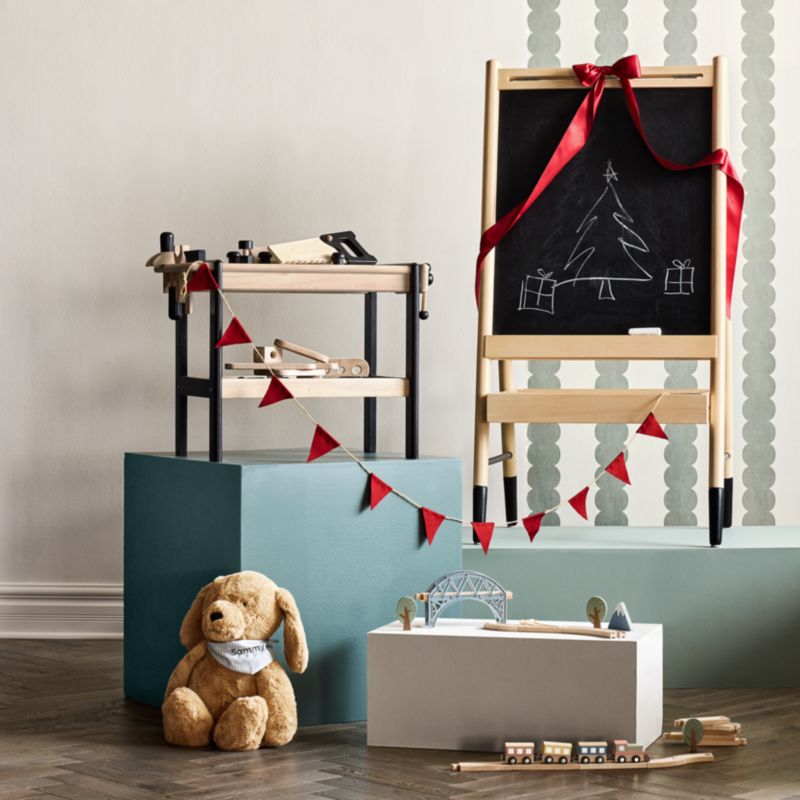 45-Piece Wooden Kids Train Set - image 4 of 7