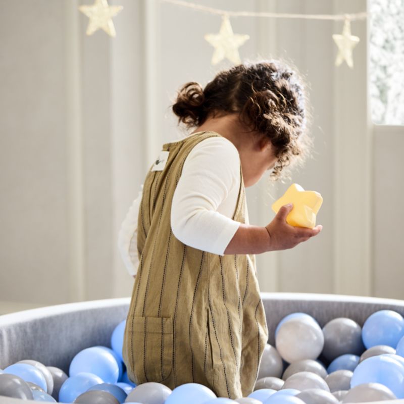 Baby and Toddler Light Grey Pop-Up Ball Pit with Star Balls - image 2 of 10