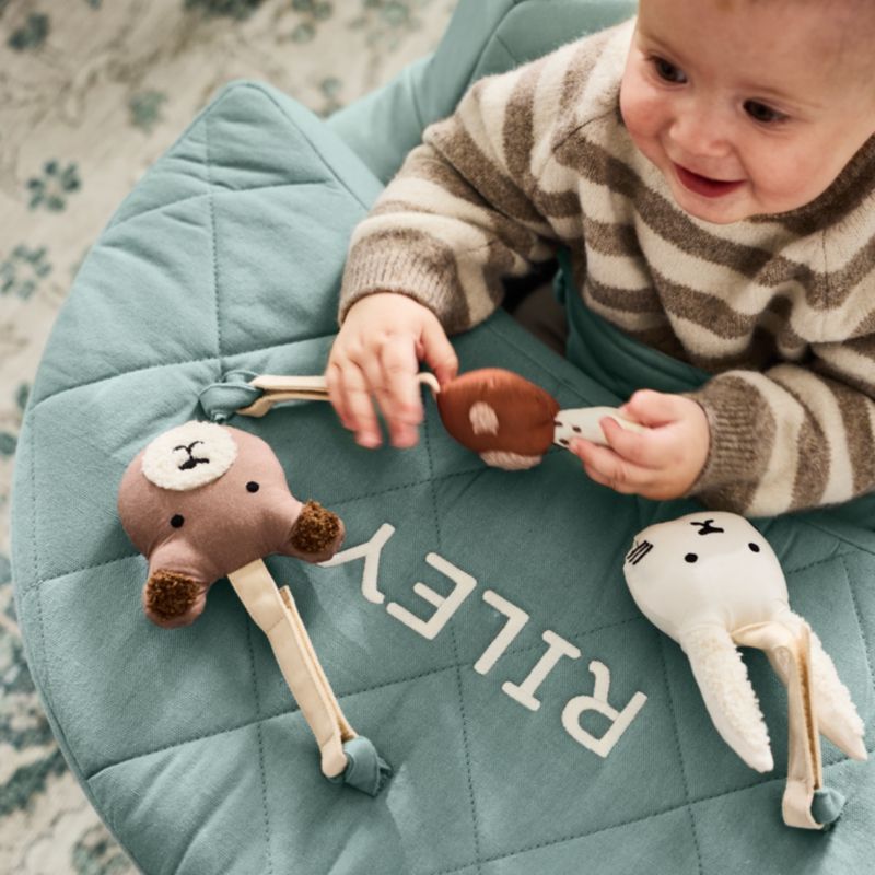 Woodland Baby Rattle Set - image 1 of 7