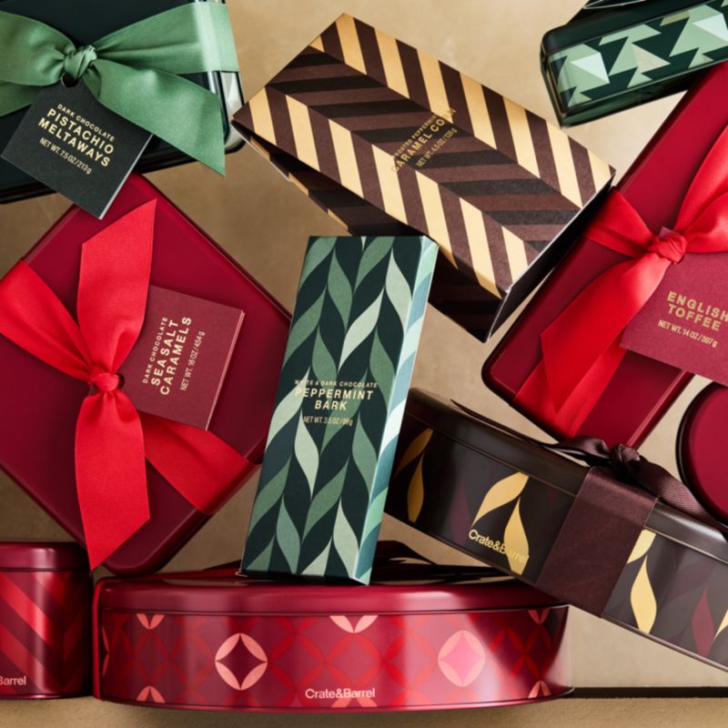 Stocking Stuffer White & Dark Chocolate Peppermint Bark Bar - image 2 of 6