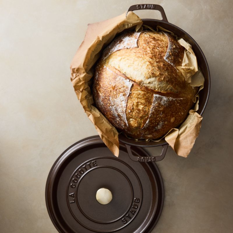 Staub ® Matte Espresso 5.5-Qt. Round Cocotte - image 5 of 12
