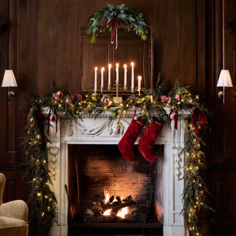 Faux Juniper, Pinecone and Acorn Holiday Swag 42' - image 3 of 7