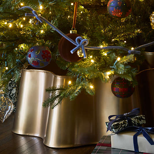 Jingle Bells and Blue Velvet Christmas Garland