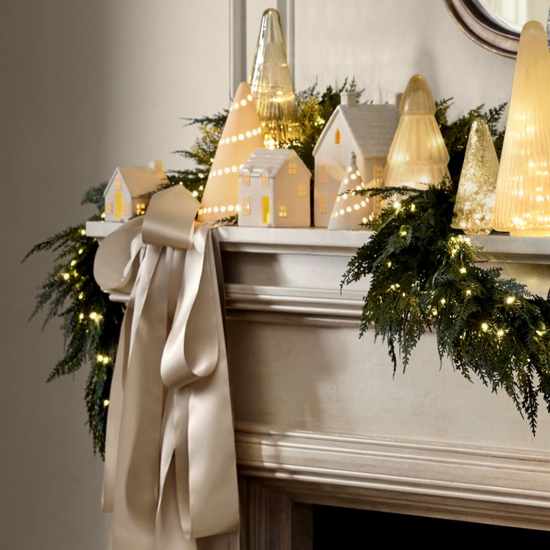 Winter Wonderland Silver Diamond Glass Holiday Tree, Extra Large 18" - image 5 of 9
