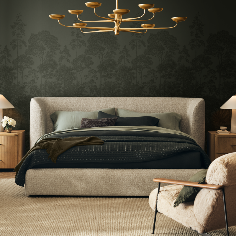 Contour Upholstered Full Bed - image 5 of 12