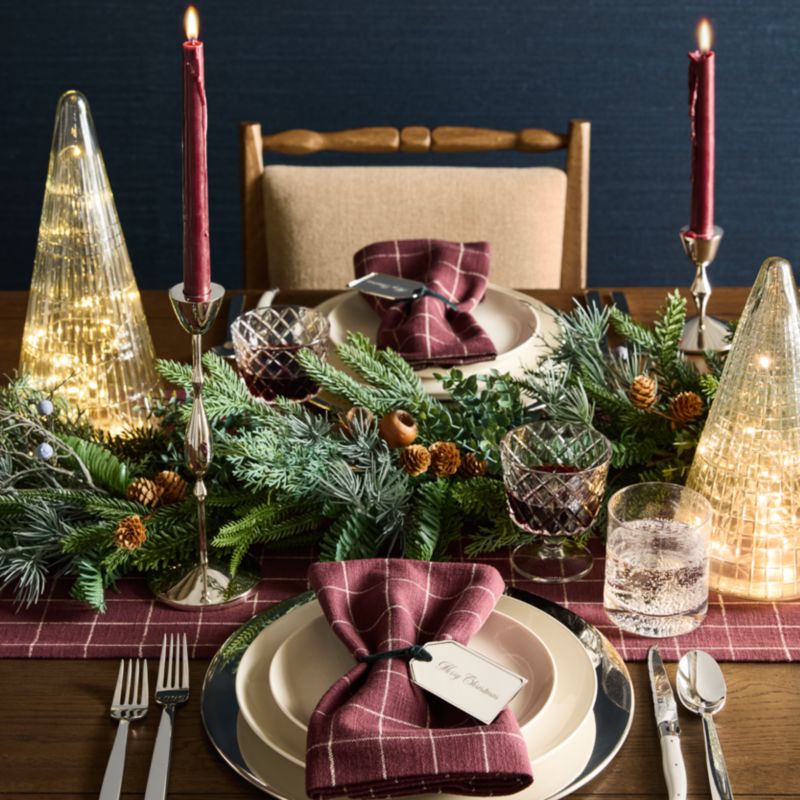 Faux Juniper, Pinecone and Acorn Holiday Garland 6' - image 2 of 7