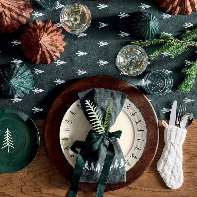 Nordic Trees Stoneware Salad Plate - image 1 of 4