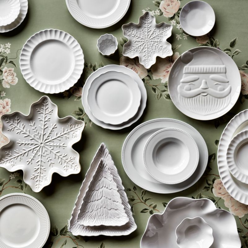 Winter Snowflake Stoneware Salad Plate - image 2 of 4