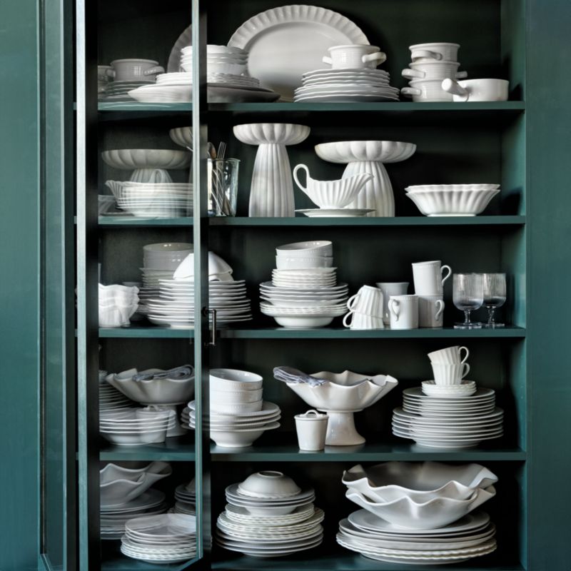 Capella White Bone China Low Bowl - image 2 of 5