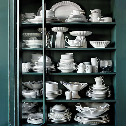 Capella White Bone China Platter