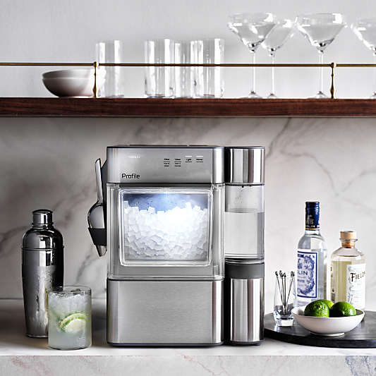 GE Profile Opal Mini Pro Plus Ice Maker in Stainless Steel