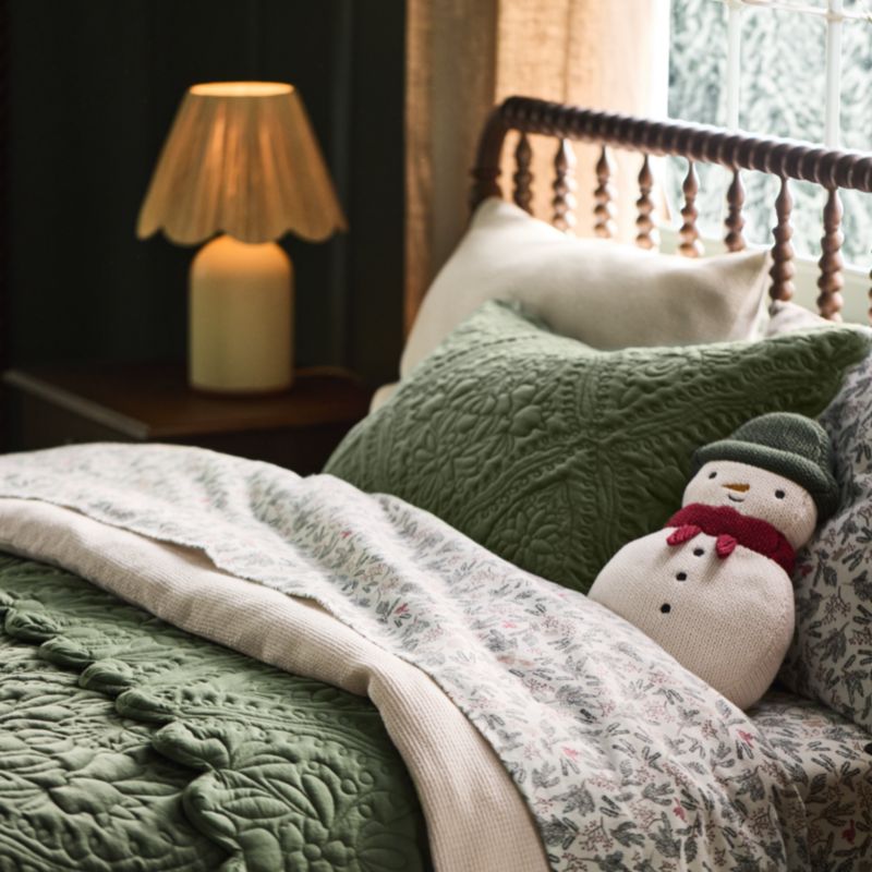 Supercozy Enchanted Winter Wonderland Organic Flannel Kids Queen Sheet Set - image 4 of 5