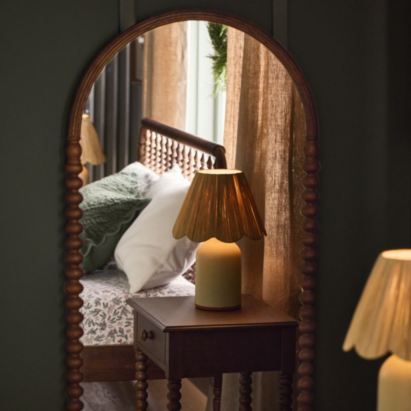 Jenny Lind Deep Brown Arch Full Kids Wall Mirror - image 1 of 5