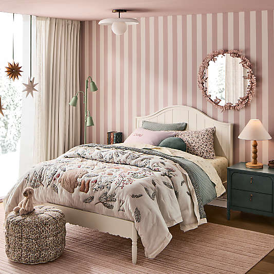 Riviera Stripe Purple Peel and Stick Wallpaper