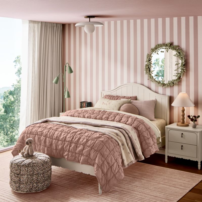 Sadie Scalloped Sage Kids Floor Lamp - image 3 of 12