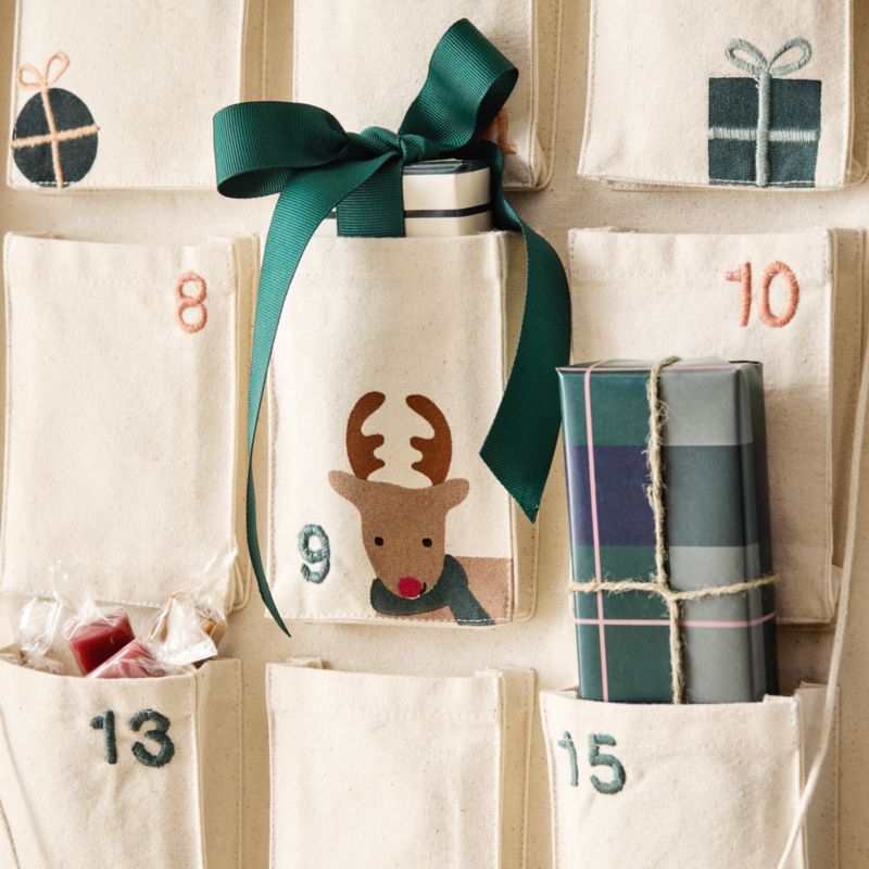Wonderland Bear and Bunny Hanging Kids Christmas Advent Calendar - image 8 of 13