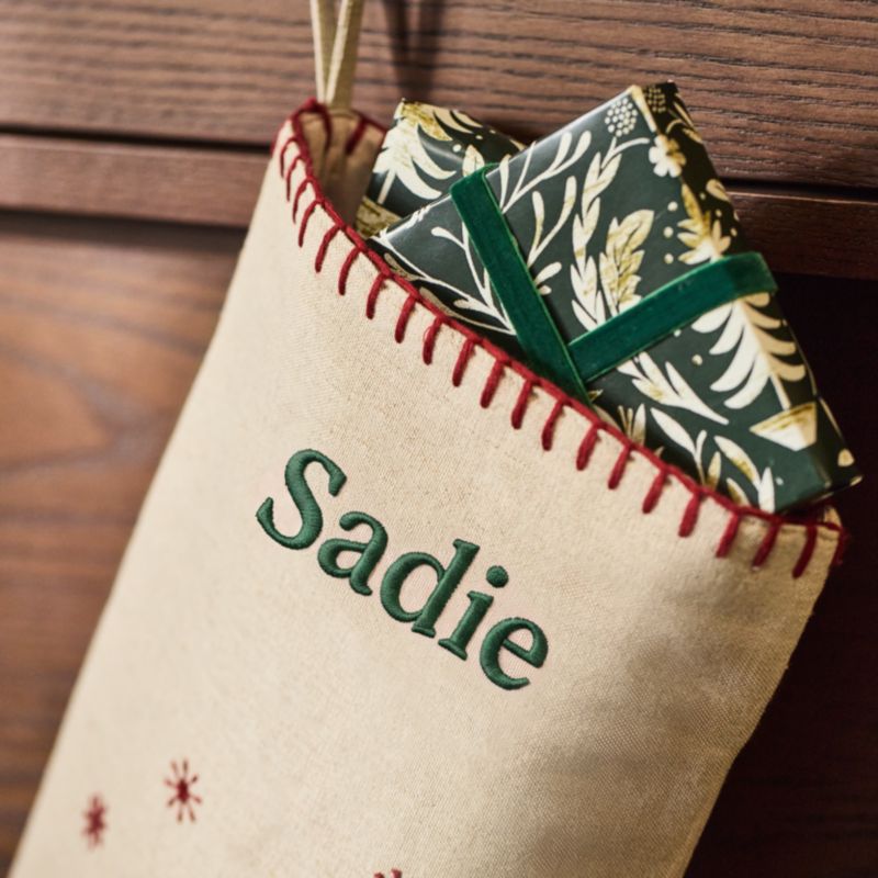 Scandi Heritage Bunny Kids Christmas Stocking - image 2 of 8