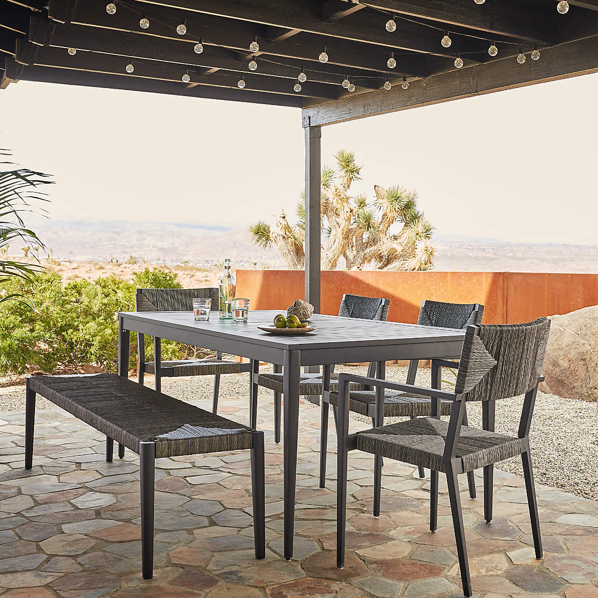 Railay Outdoor Patio Dining Table Arm, Outdoor Patio Dining Furniture Canada