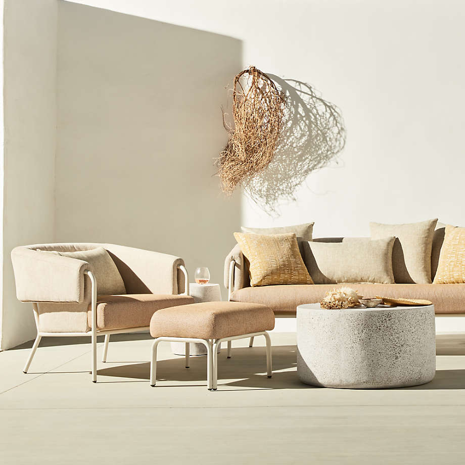 Crate and barrel best sale lounge chairs outdoor