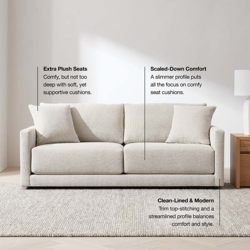Gather 5-Piece U-Shaped Bench Sectional Sofa - image 11 of 13