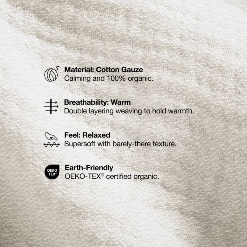 Supersoft Kids Mist Blue Organic Cotton Gauze Twin Sheet Set