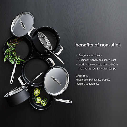 All-Clad ® 15-Piece Kitchen Utensil and Nonstick Cookware Set