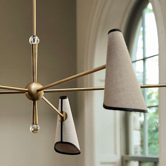 Rivet 5-Arm Chandelier by Jeremiah Brent 56"