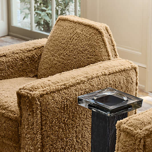 Michel Shearling Accent Chair by Jeremiah Brent