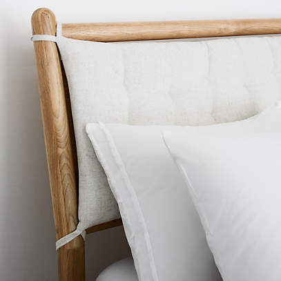 Cushion Back Wooden Bed Headboard, Bed Size: 5x6 Feet