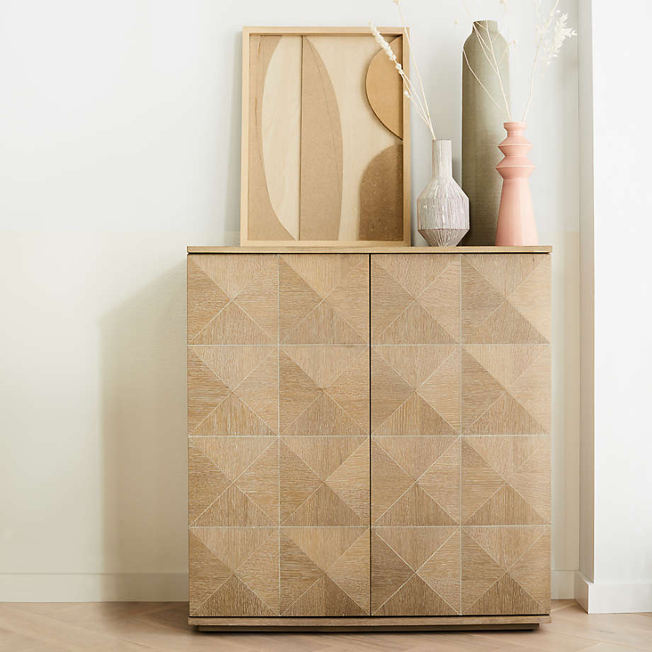 Crate and barrel shop outline entryway cabinet